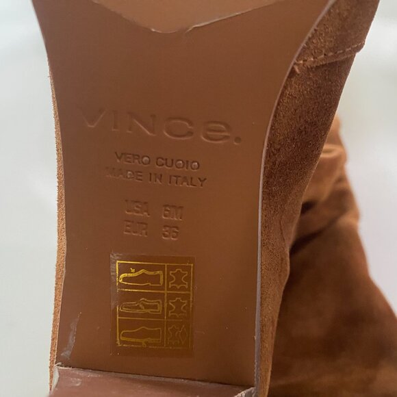 Vince Casper Tall Suede Boots - Picture 12 of 12